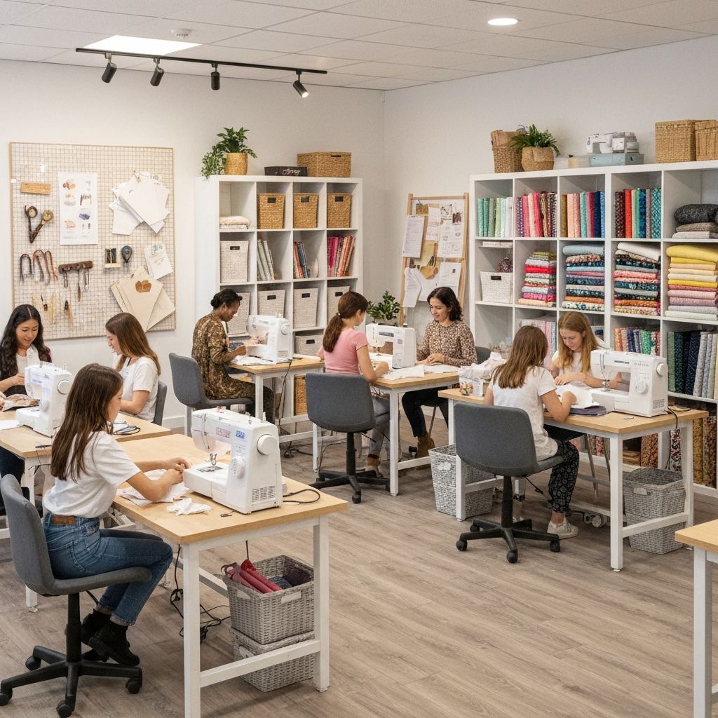 Taller de costura en GALO Atelier